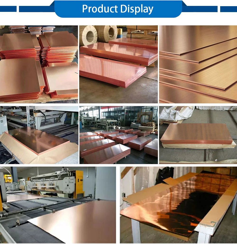 High Strength Copper Clad Steel Sheet, Copper Clad Plate Perfect Surface