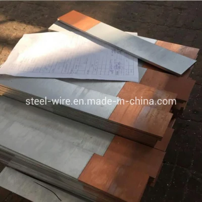 Aluminium-Titan-Kupfer-Edelstahl 316 plattierte Platte